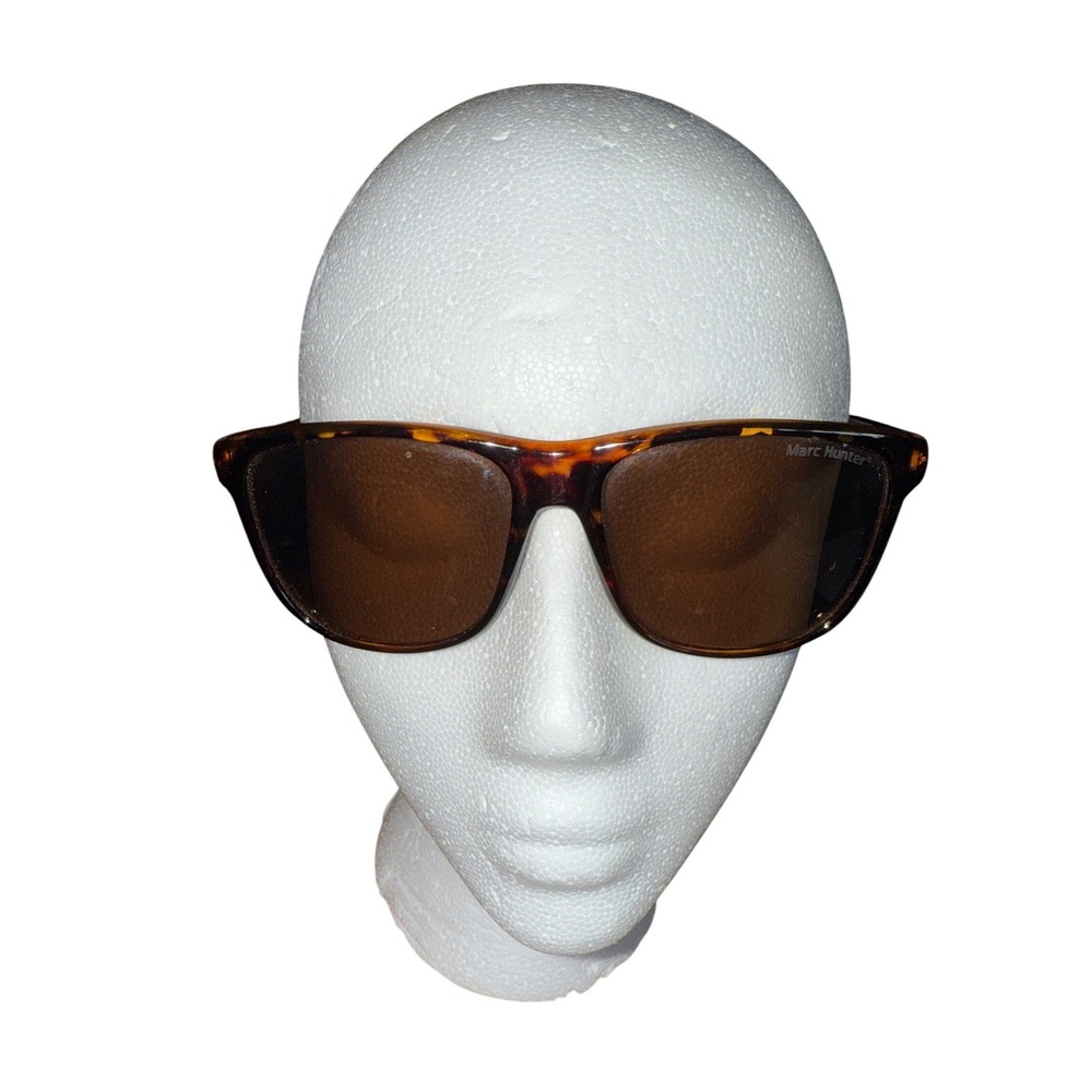 Marc Hunter MH7909 Shiny Tortoise Sunglasses Brown Lens 56-16-145 Mens Womens